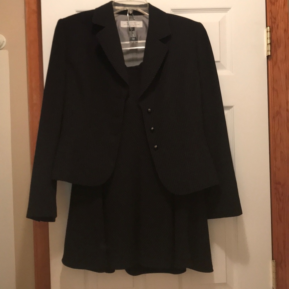 black suit